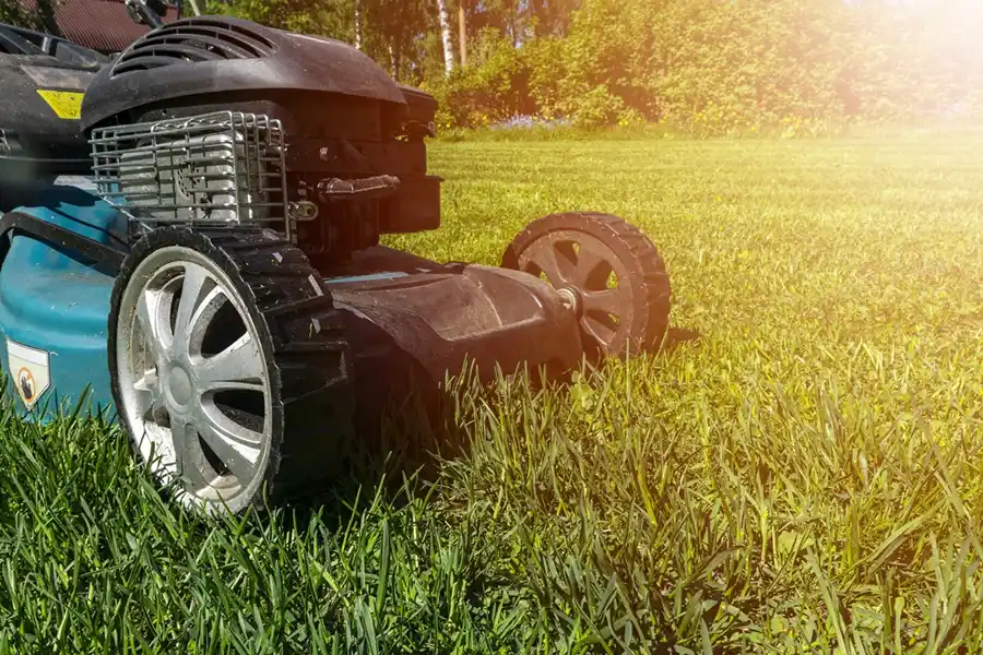 How to mow a lawn in Davenport, IA